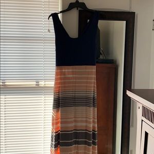 Market & spruce maxi dress, open back